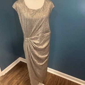 Silver Party Dress